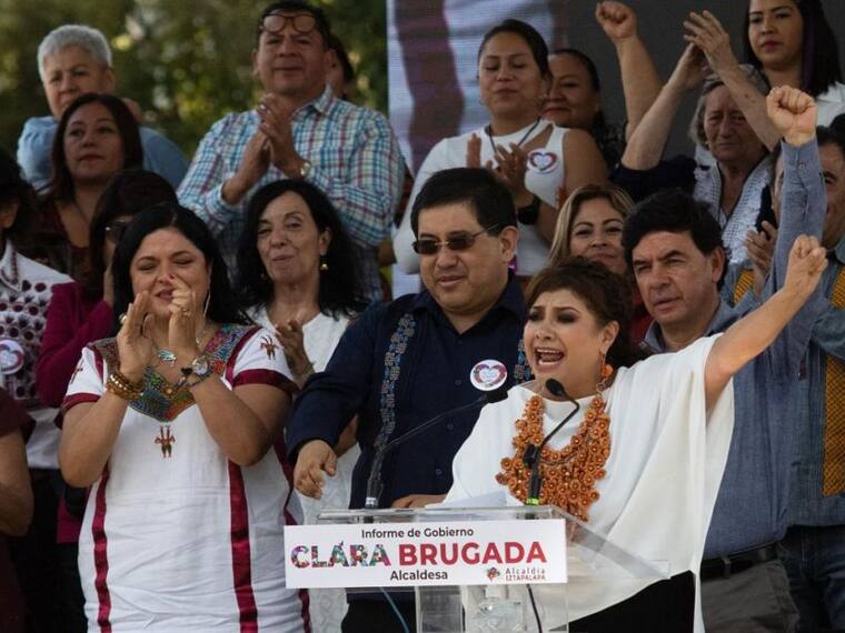“No puedo decir que soy la candidata": Clara Brugada