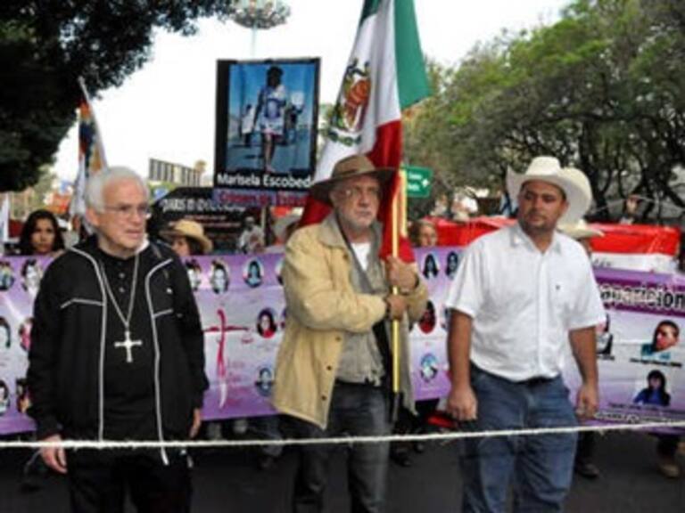 Llega Marcha por la Paz al DF