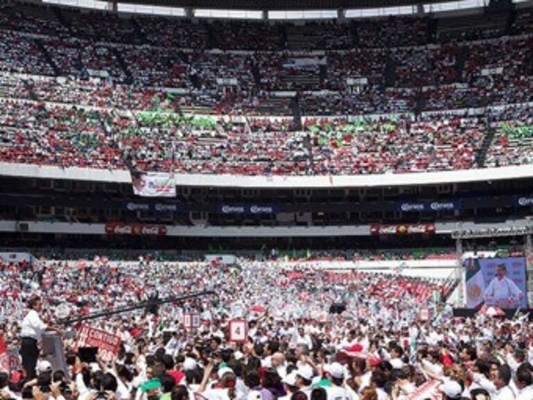 Fotogalería Enrique Peña Nieto: Cierre de campaña en el Estadio Azteca