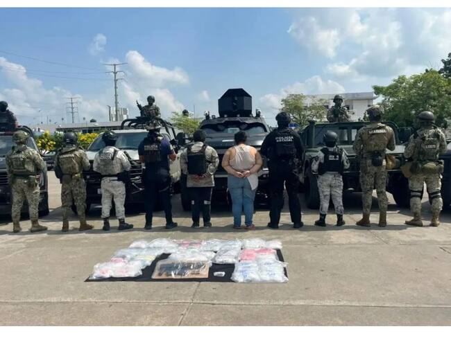 Detienen a dos presuntos integrantes del CJNG, tras enfrentamiento armado en Tabasco
