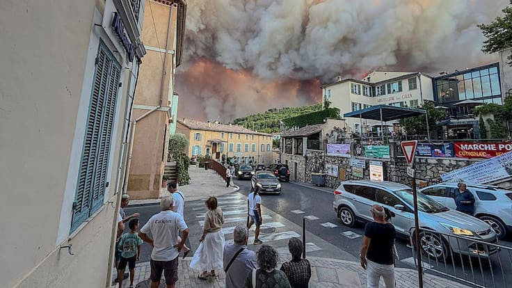 Fuego acosa a Francia y España, deja cerca de 285 mil afectados