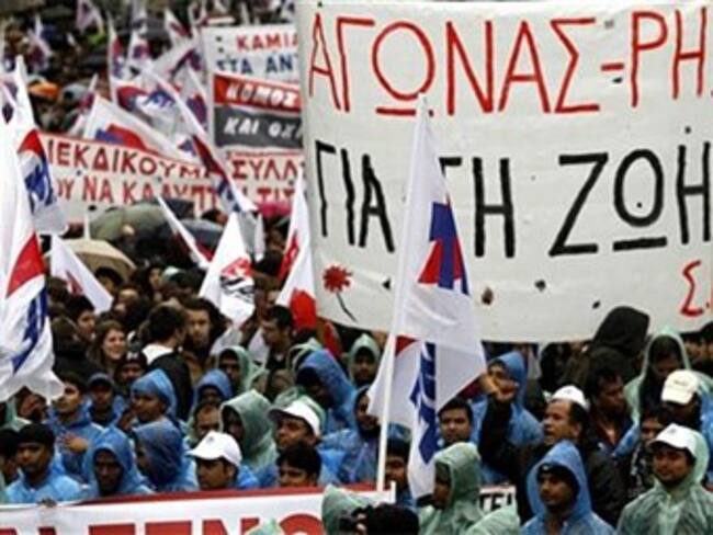 Se suspenden servicios en tada Grecia por Huelga