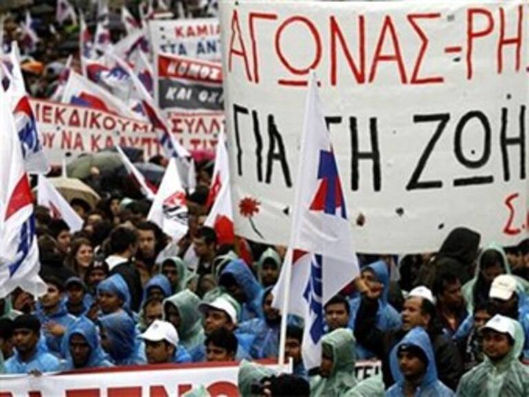 Se suspenden servicios en tada Grecia por Huelga