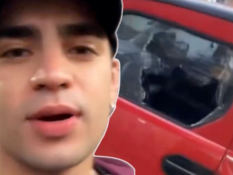 Aarón Mercury denunció el robo con evidente conmoción. IG/aaronmercury