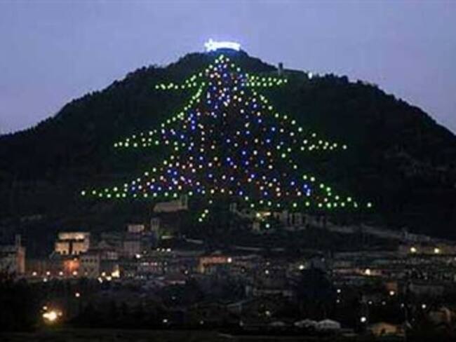 Recibe el Papa árbol de Navidad gigante del Vaticano