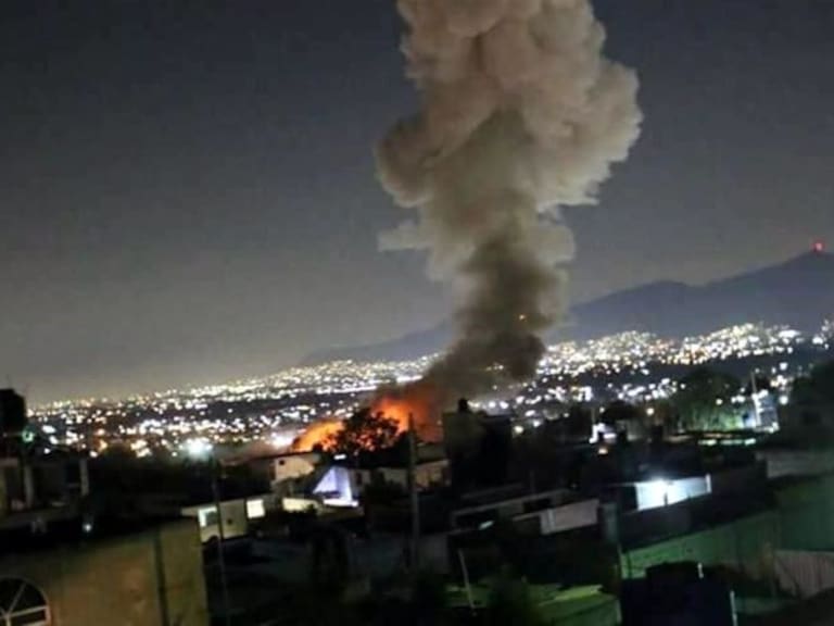 Explosión de polvorín deja 7 muertos en Tultepec
