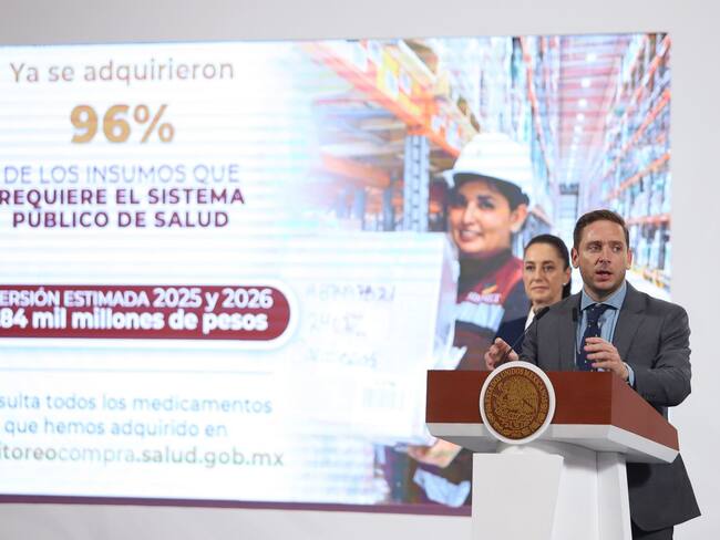 Rutas de la Salud, reto para garantizar abasto recurrente de medicamentos: Eduardo Clark