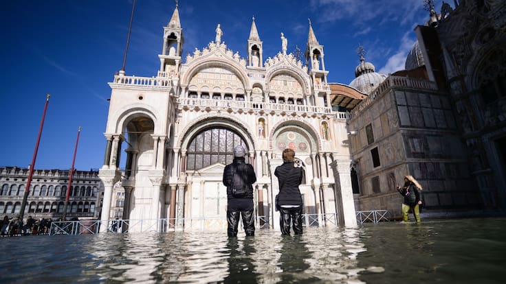 Venecia en estado de emergencia por su peor inundación en más de 50 años