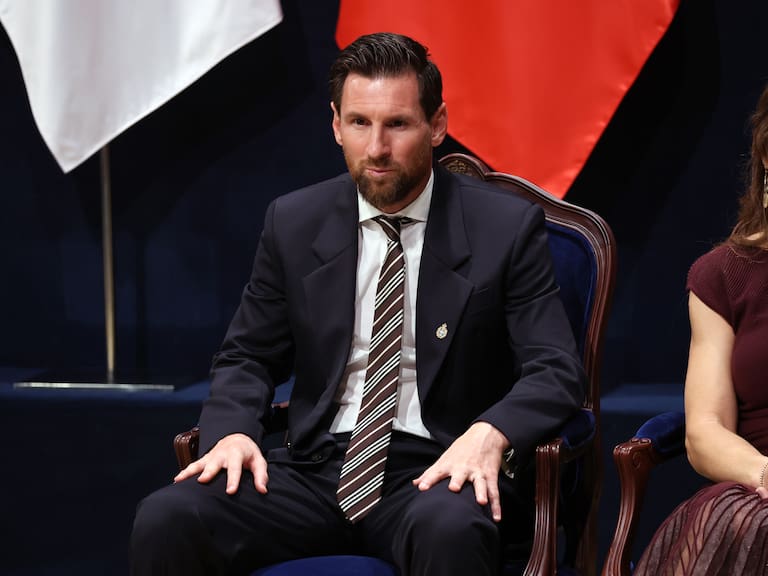 Lionel Messi recibe el Premio Princesa de Asturias