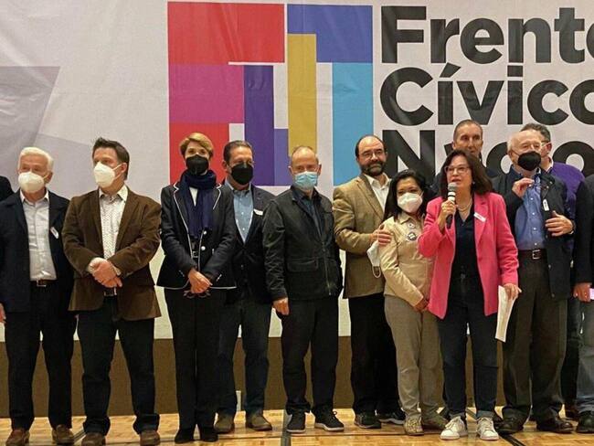 Surge Frente Cívico Nacional y anuncia candidatura única en 2024