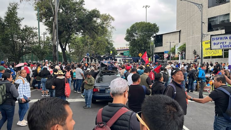 CNTE levanta bloqueo en Tlalpan, pero anuncia nuevas movilizaciones en CDMX rumbo al Mundial 2026