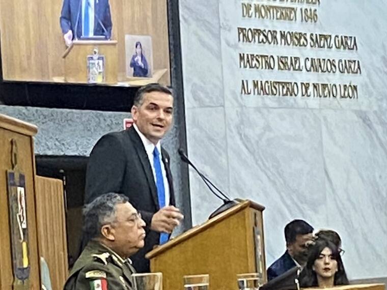 Amenazas del gobernador de Nuevo León Samuel García