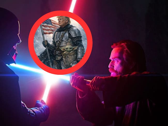 Casa Blanca celebra el Star Wars Day con imagen de Donald Trump como “The Mandalorian” y desata polémica