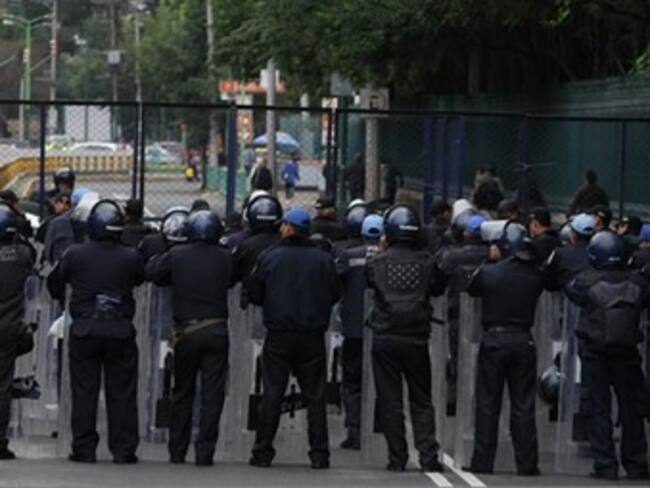 Refuerza PF vigilancia en calles aledañas a SEGOB