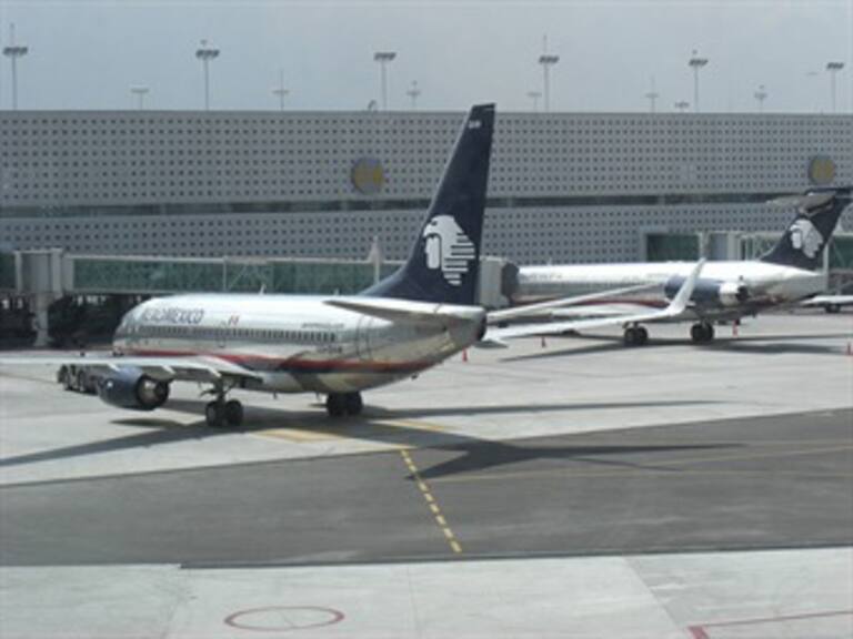 Se registra accidente en el AICM