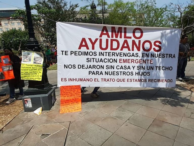Vecinos de La Floresta no llegan a nada en reunión en Palacio de Gobierno