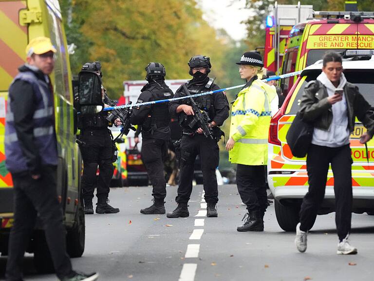 Ataque en sinagoga de Mánchester deja saldo de dos personas muertas y tres heridas.