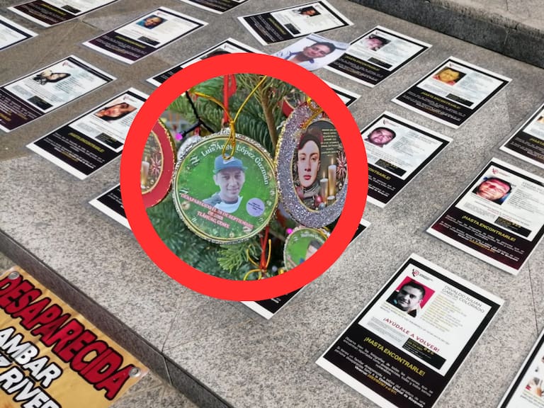 Colectivo realiza un árbol de desaparecidos