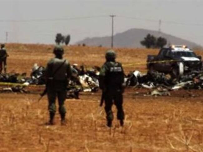 Cae avioneta de la PGR en el municipio de Morelos Zacatecas