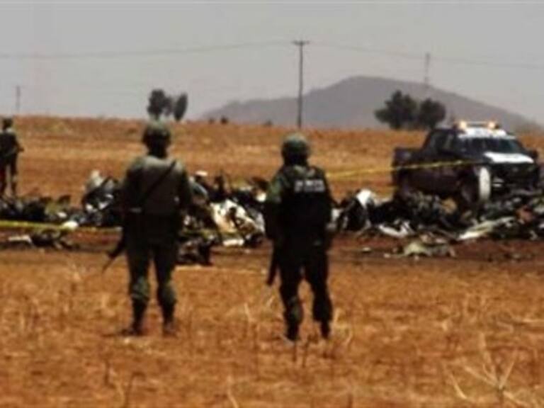 Cae avioneta de la PGR en el municipio de Morelos Zacatecas