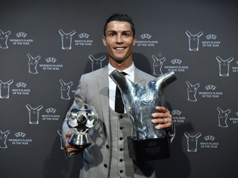 Cristiano Ronaldo gana premio como Mejor Jugador de Europa