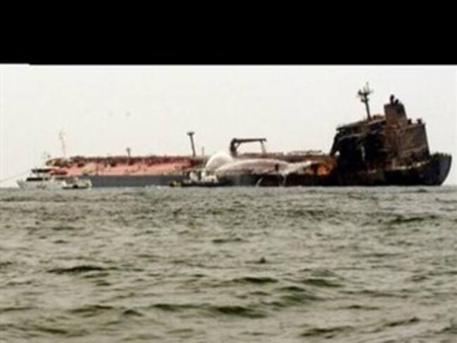 Colisionan tanquero y carguero en el mar del Norte