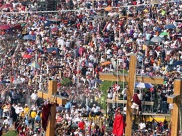 Todo listo para la ‘Pasión de Cristo’ en Iztapalapa