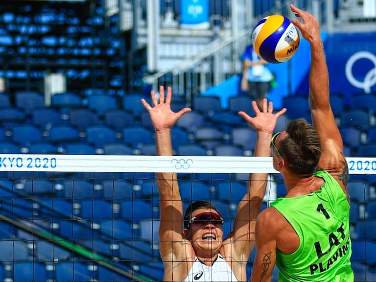 Se terminó el sueño de México en el Voleibol de playa en Tokio