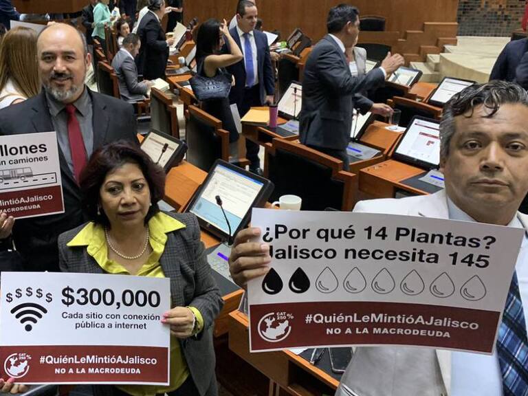 Congreso aprueba deuda para Jalisco