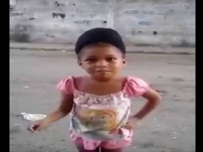 "Estoy cansada de esta situación" niña a Nicolás Maduro