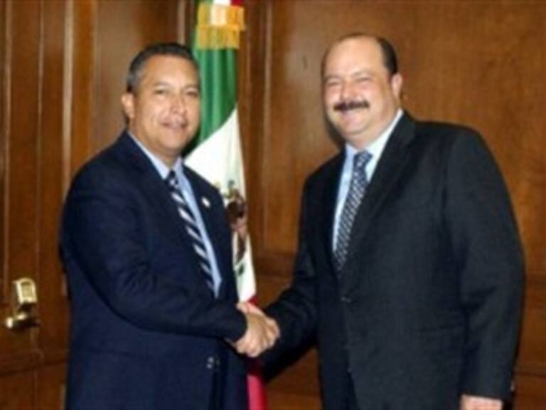 Revisan Blake y Duarte avances en materia de seguridad en Chihuahua