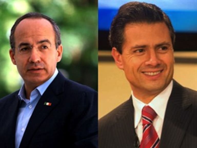 Abordaron Calderón y Peña Nieto temas económicos