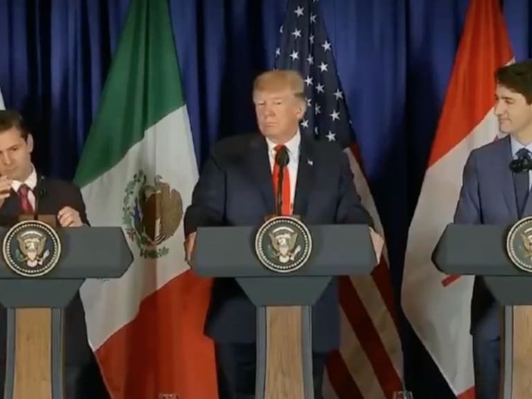 La última de Peña Nieto; rompe micrófono en cumbre del G-20