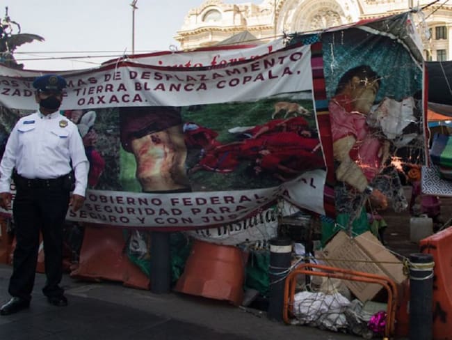 Trinquis no volverán al plantón en avenida Juárez y Eje central: Sheinbaum