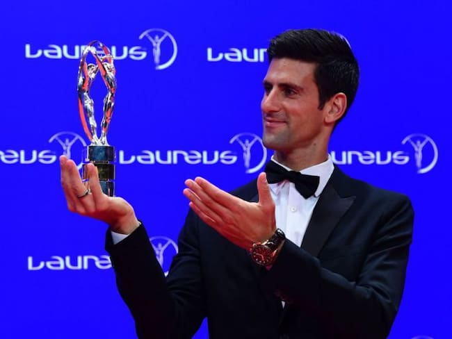 Novak Djokovic gana el Premio Laureus como Mejor Deportista del Año