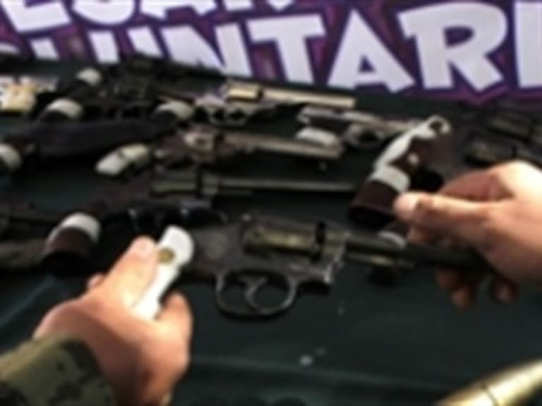 Inicia programa de desarme voluntario en Azcapotzalco