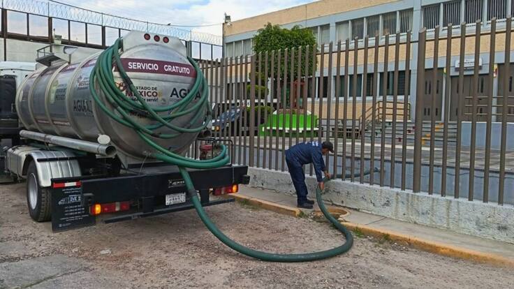 Garantiza Gobierno del EdoMéx suministro de agua en hospitales, centros de hemodiálisis y penales mexiquenses