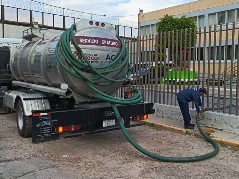 Garantiza Gobierno del EdoMéx suministro de agua en hospitales, centros de hemodiálisis y penales mexiquenses