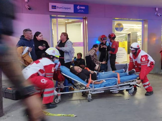 Balacera deja siete personas heridas en el centro de Monterrey