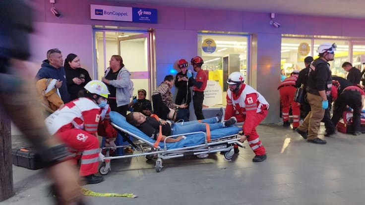 Balacera deja siete personas heridas en el centro de Monterrey