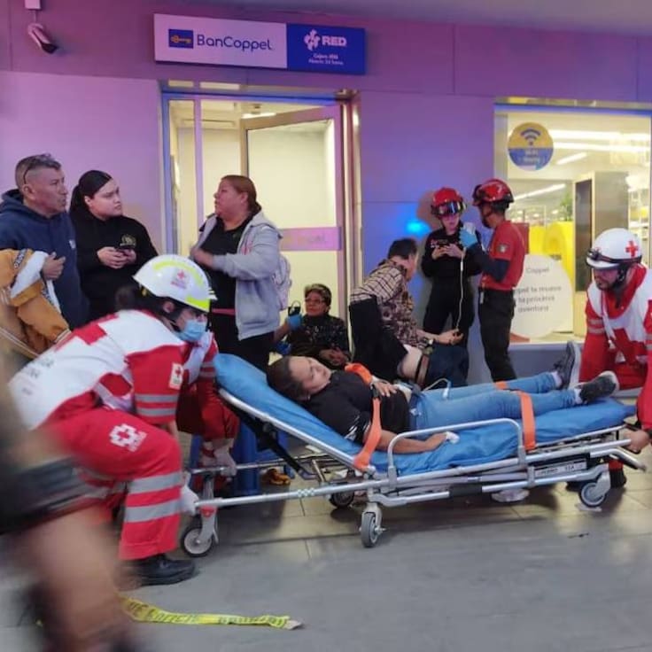 Balacera deja siete personas heridas en el centro de Monterrey