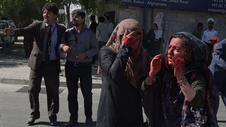 Atentado en Kabul deja 80 muertos y 350 heridos