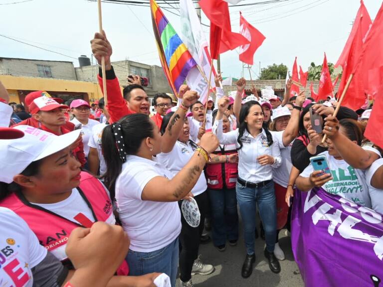 Alejandra Del Moral afirma que Morena no es invencible y lo demostrarán en las elecciones del 4 de junio