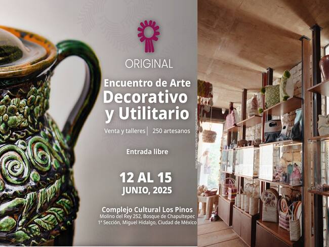 “Original”, un encuentro con arte decorativo y utilitario en Los Pinos: Marina Núñez
