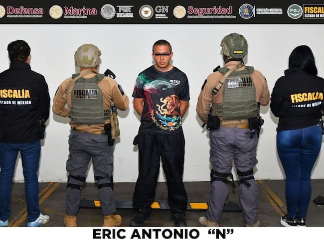 Detienen a Eric Antonio “N”, presunto responsable de doble feminicidio en Edomex