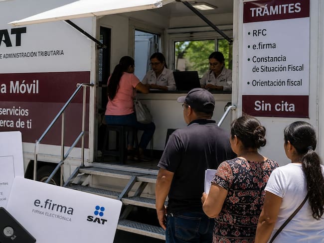 e.firma y RFC sin cita: ¿siguen abiertas las oficinas móviles del SAT instaladas en México?