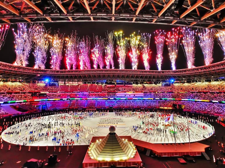Así fue la ceremonia de inauguración de los Juegos de Tokio