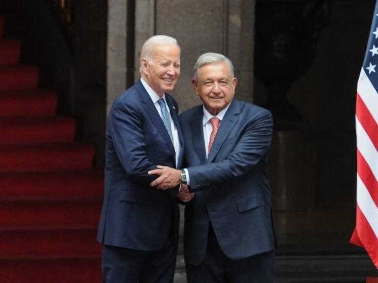 AMLO comienza reunión bilateral con Biden