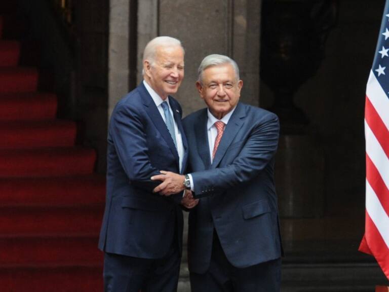 AMLO comienza reunión bilateral con Biden