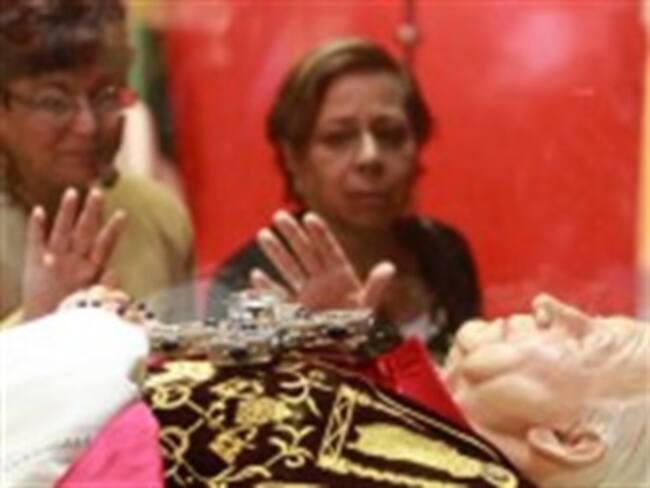 Reliquias de Juan Pablo II permanecen en Valle de Chalco